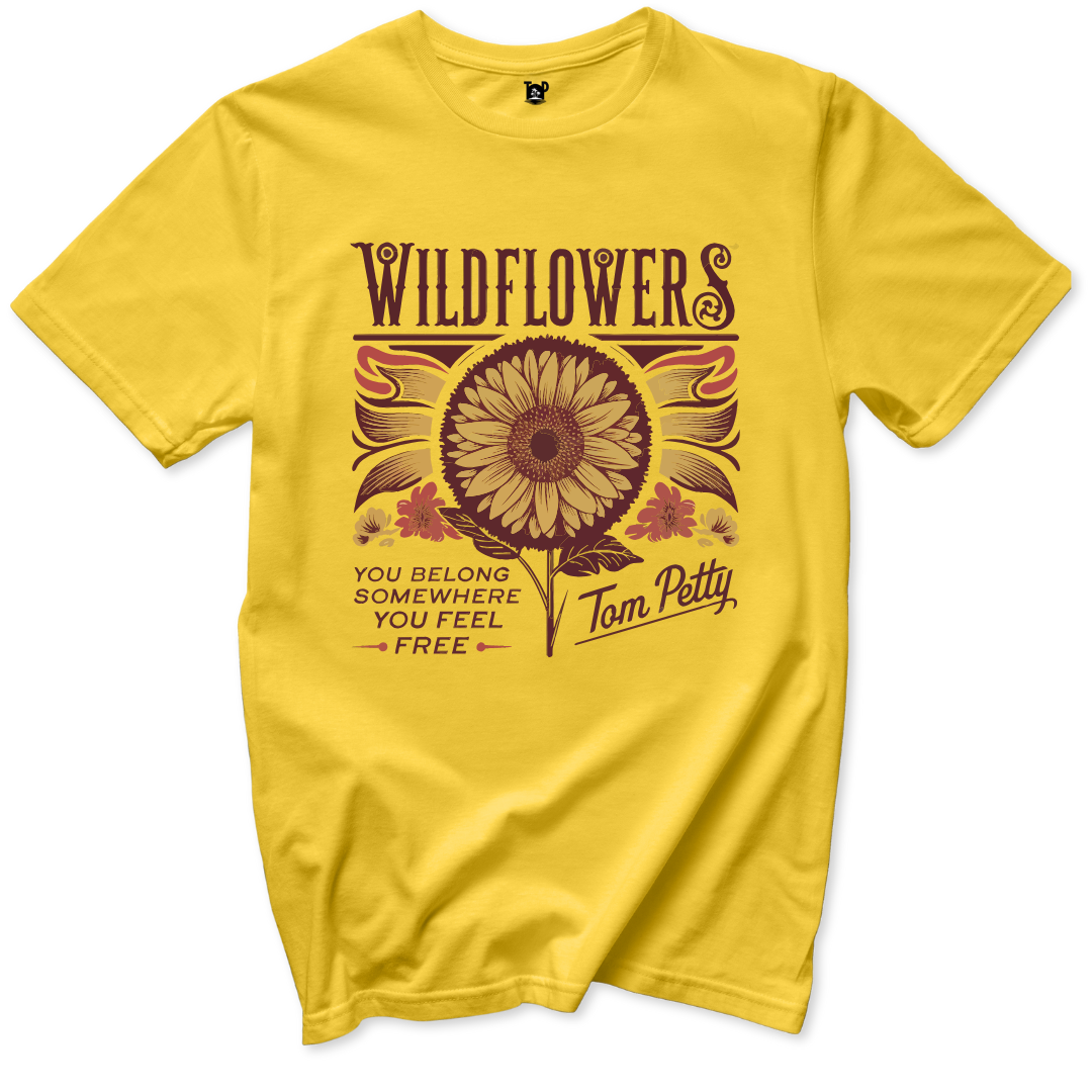 Wildflowers T-Shirt - Throwback Paradise #