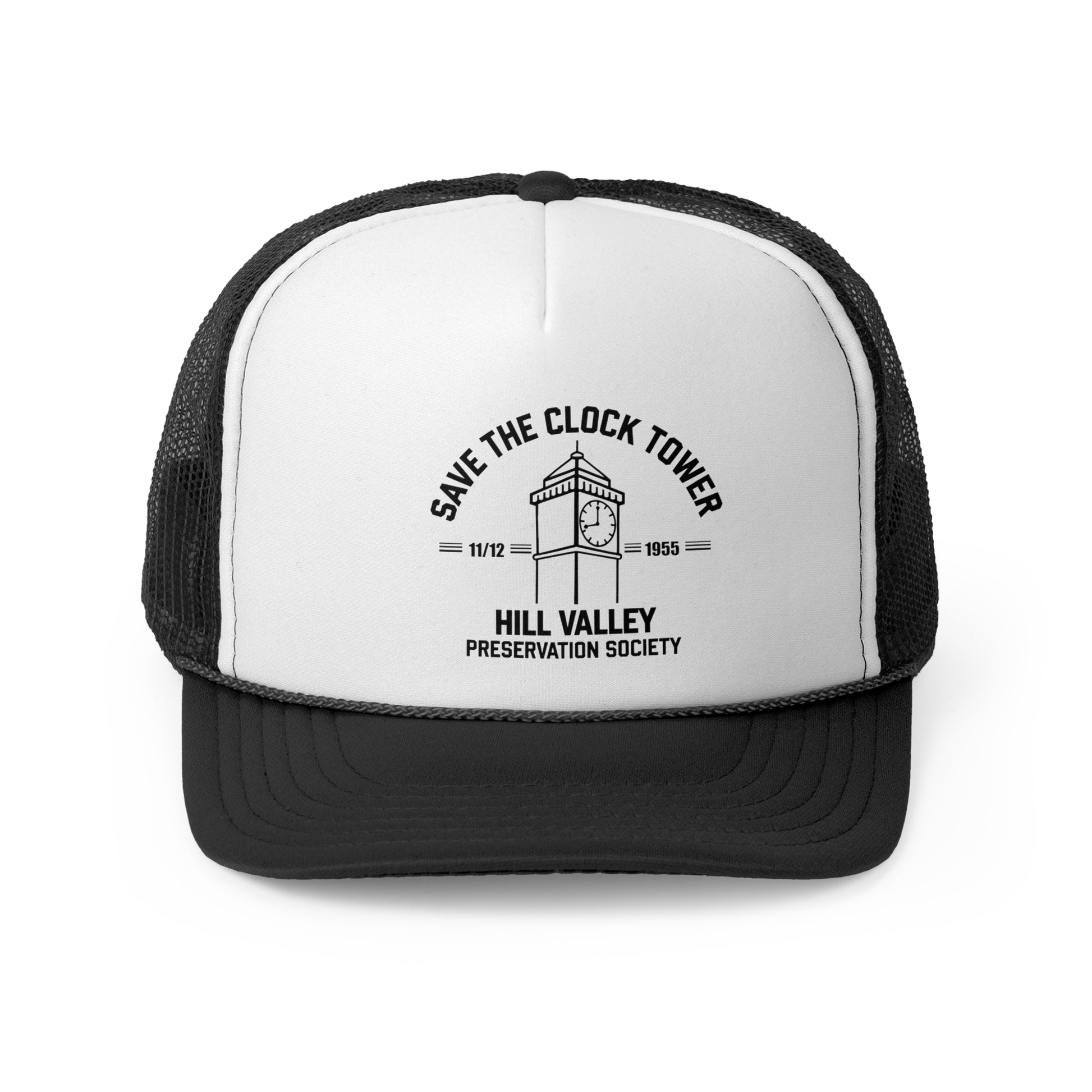 Save the Clock Tower - Retro Trucker Cap - Throwback Paradise #