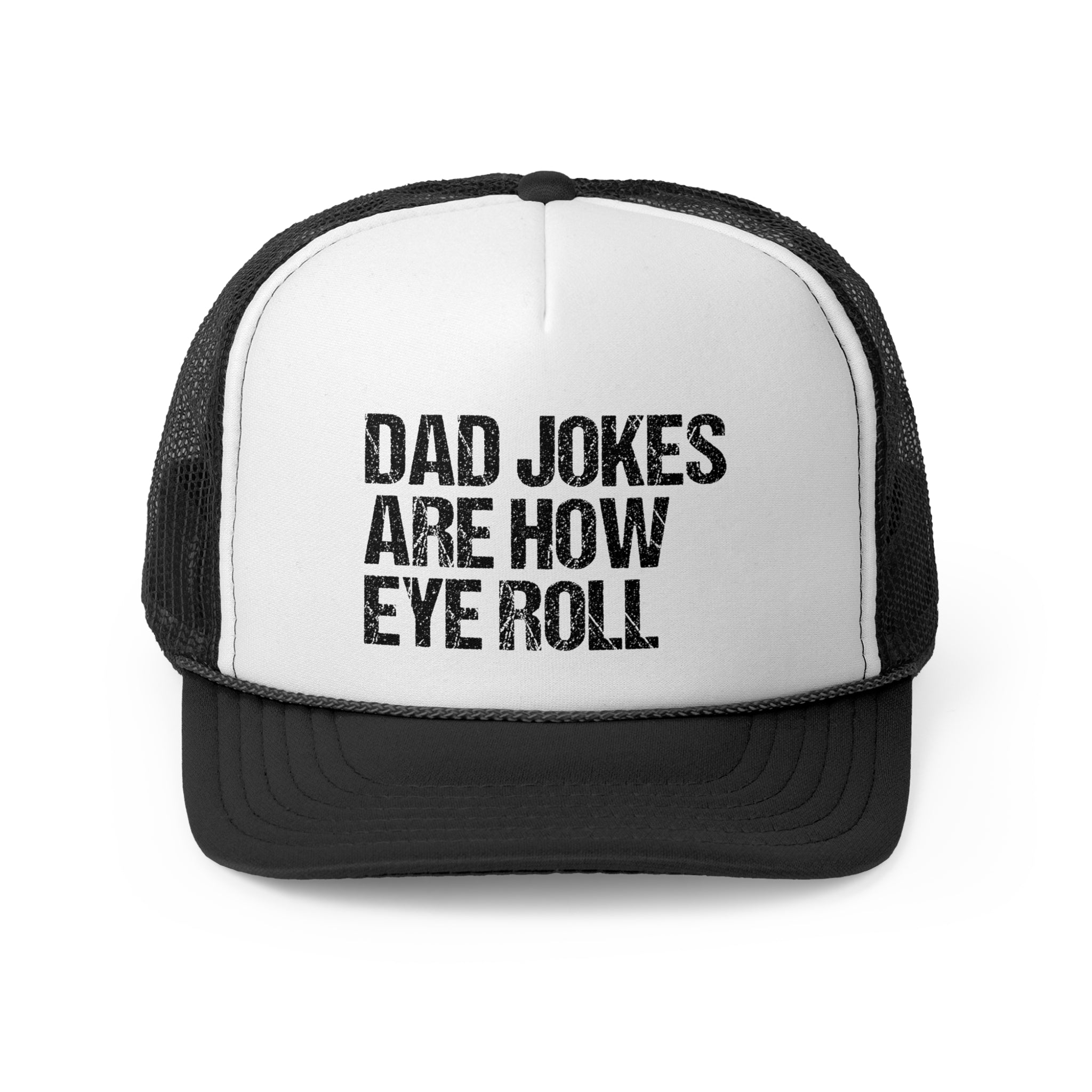 Dad Jokes - Retro Trucker Cap - Throwback Paradise #