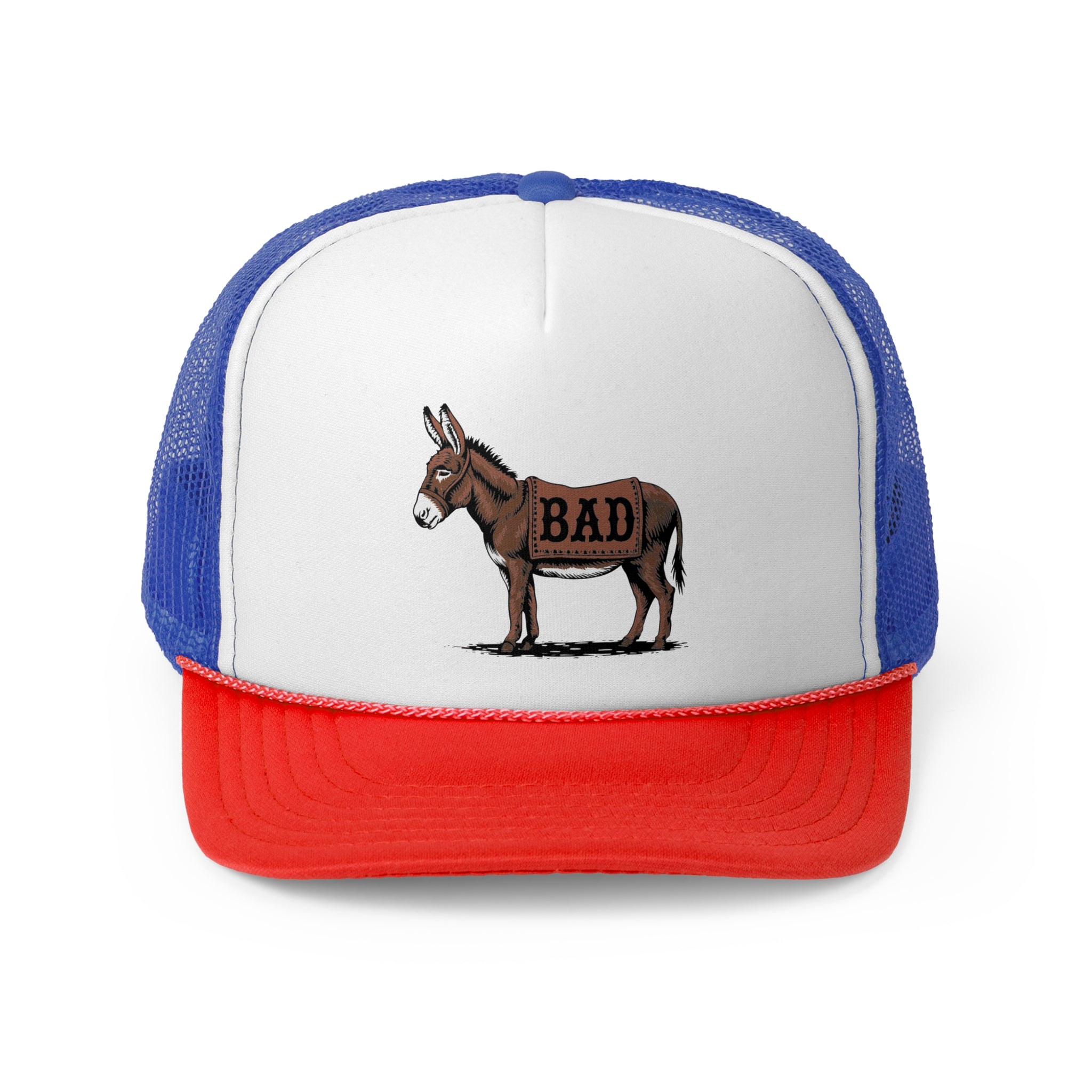 BadAss - Retro Trucker Cap - Throwback Paradise #