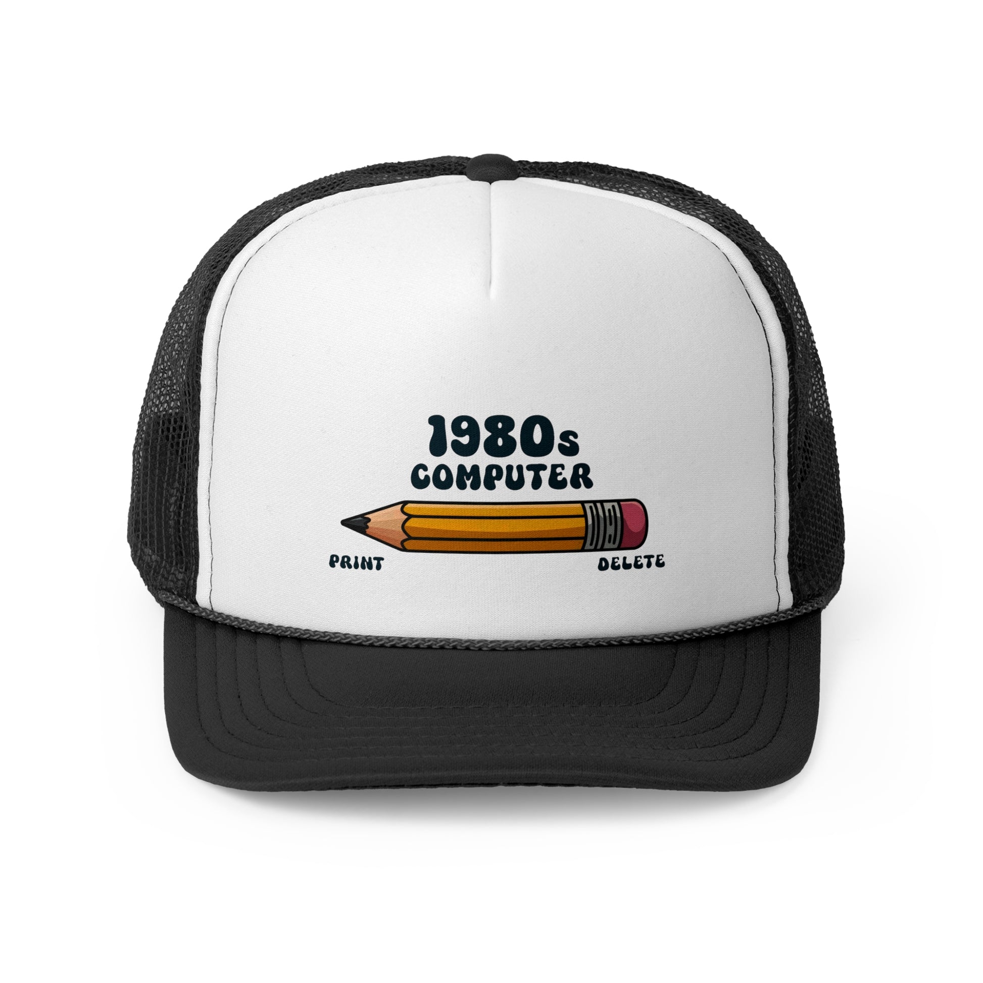 80s Computer - Retro Trucker Cap - Throwback Paradise #