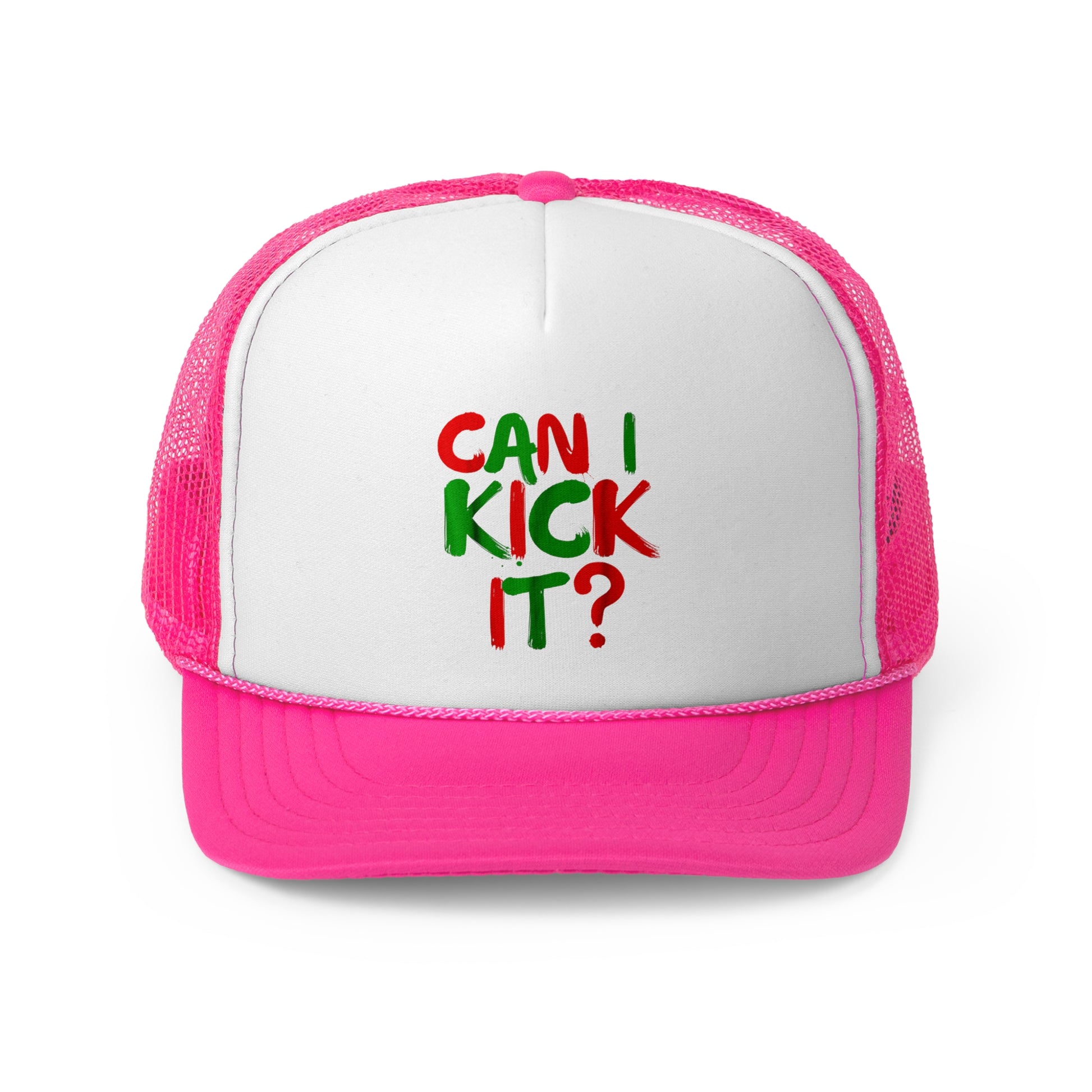 Can I Kick It - Retro Trucker Cap - Throwback Paradise #