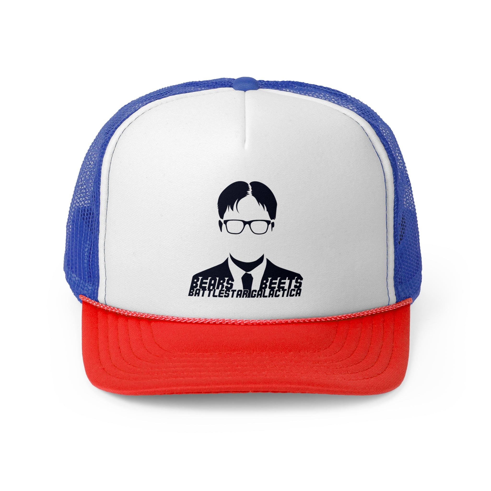 Bears Beets Battlestar Galactica - Retro Trucker Cap - Throwback Paradise #