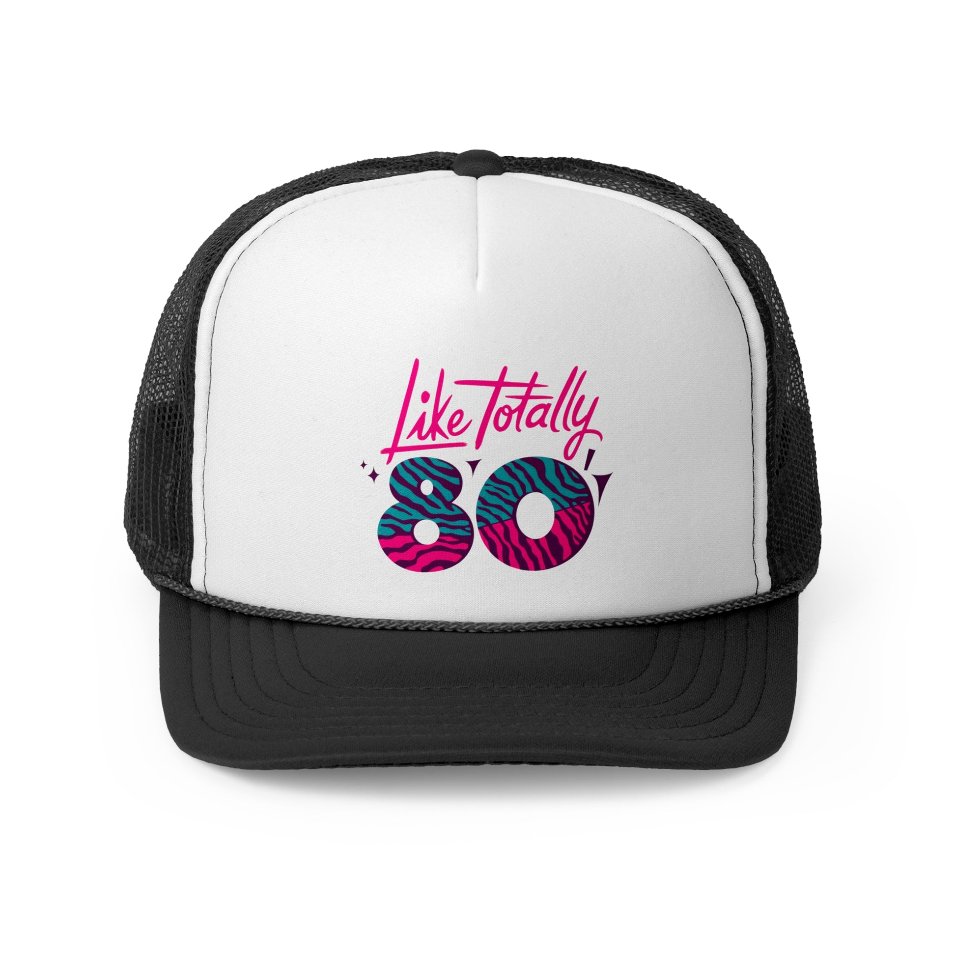 Totally 80s -  Retro Trucker Cap - Throwback Paradise #