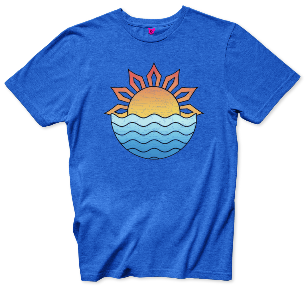 Elemental Sun T-Shirt - Throwback Paradise #