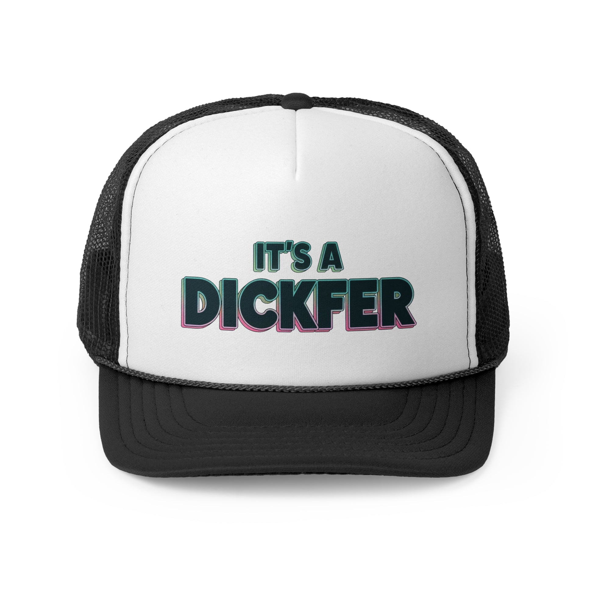 It's a Dickfer - Retro Trucker Cap - Throwback Paradise #