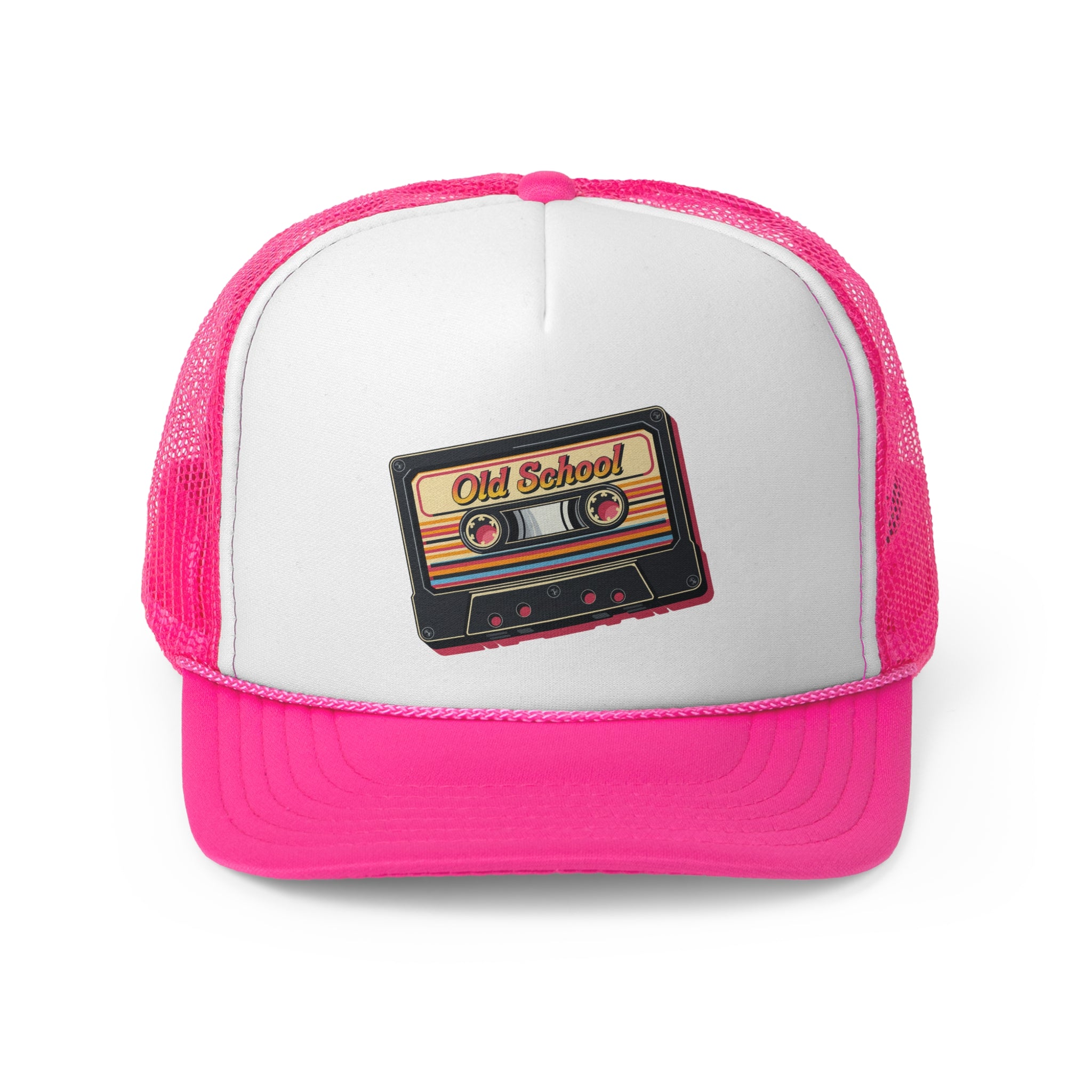 Old School - Retro Trucker Cap - Throwback Paradise #