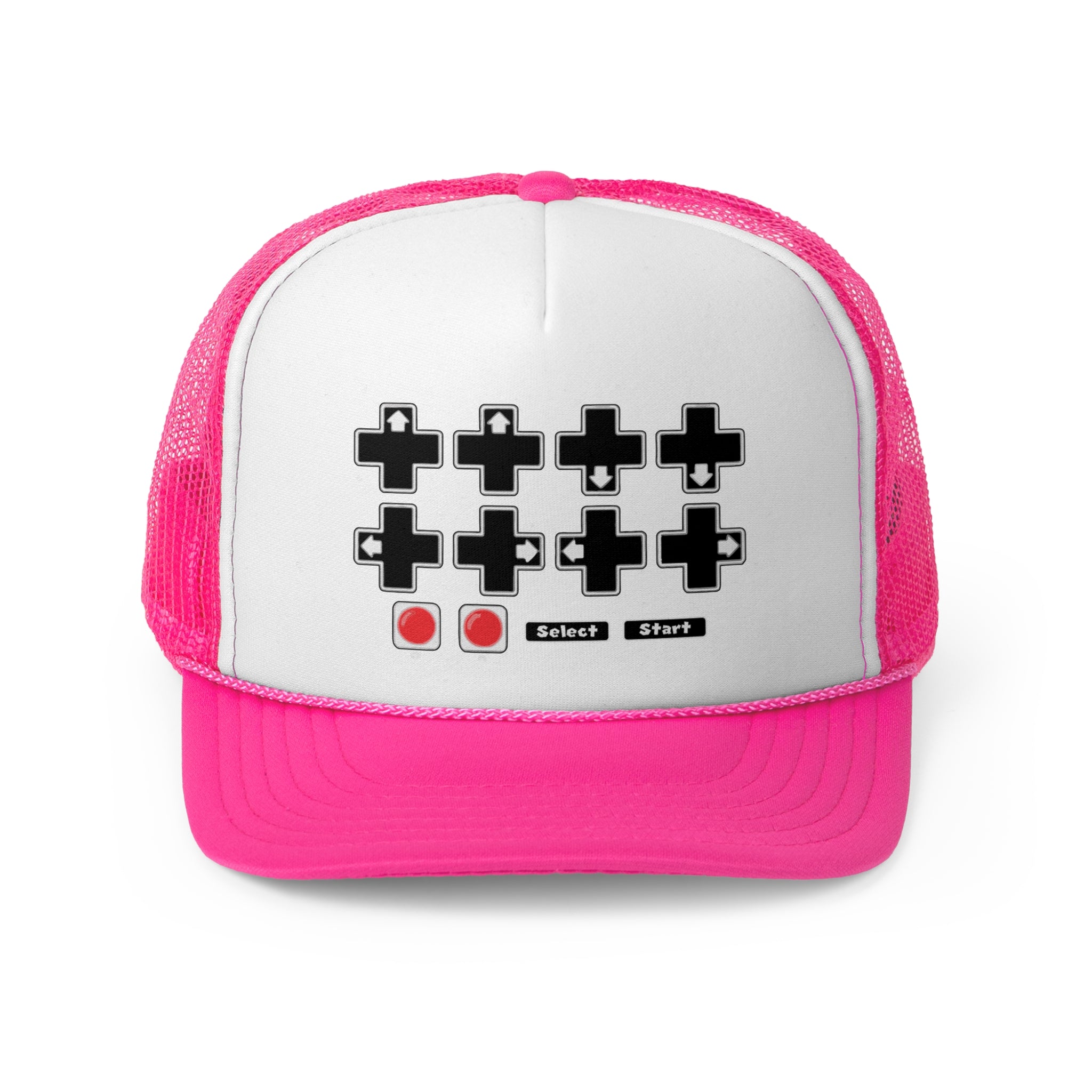 Konami Code - Retro Trucker Cap - Throwback Paradise #