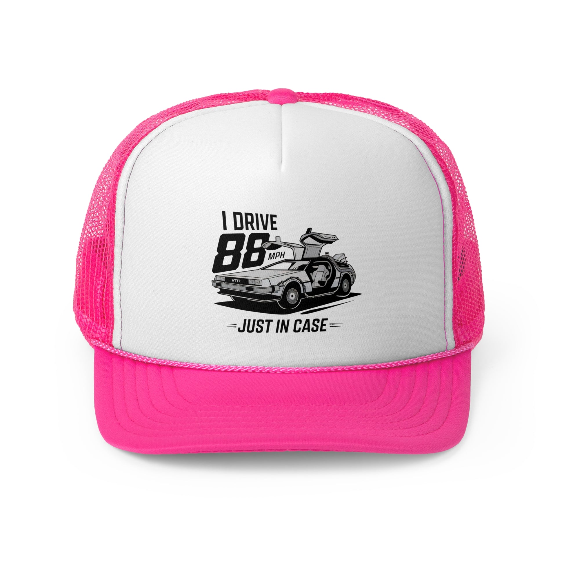 I drive 88 MPH - Retro Trucker Cap - Throwback Paradise #