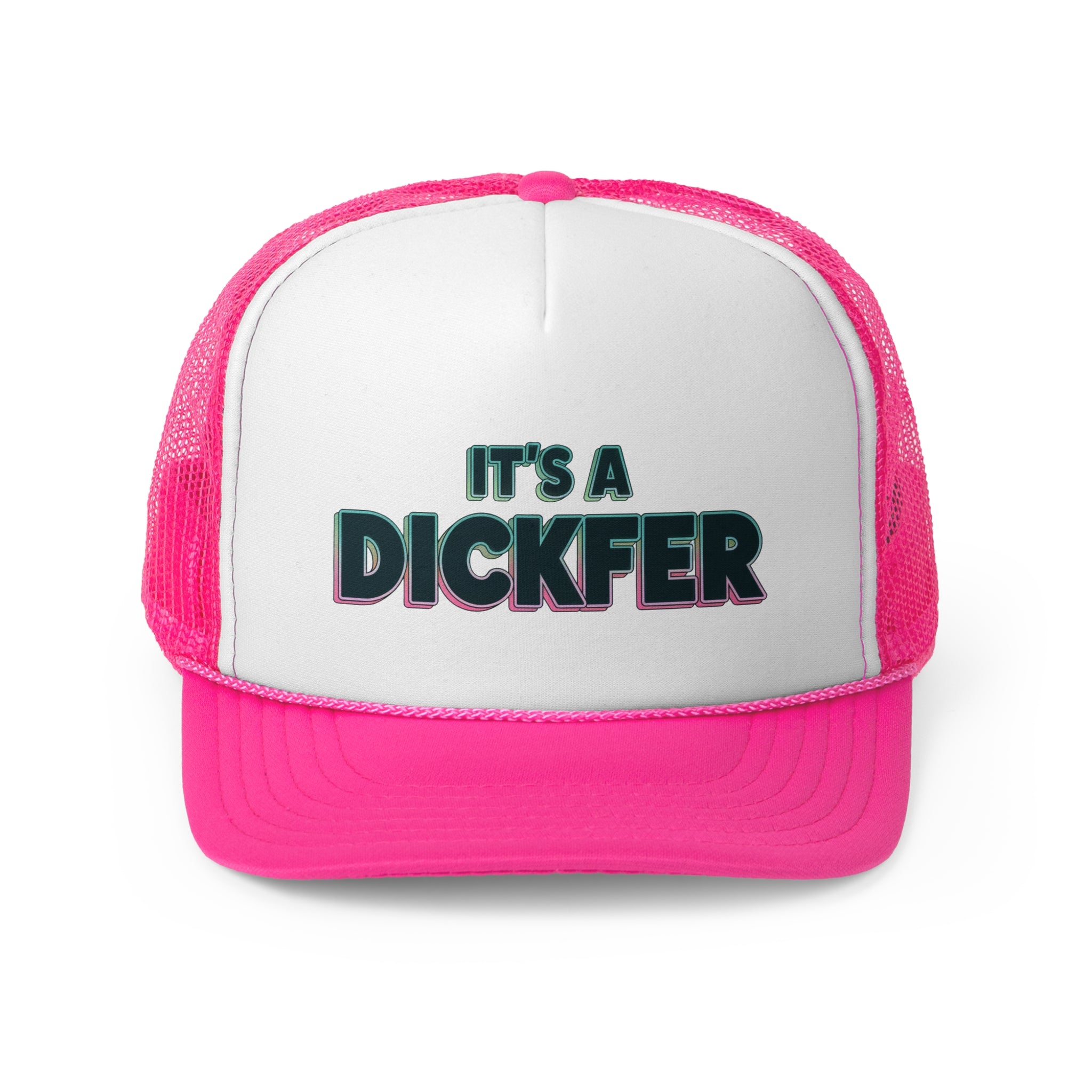 It's a Dickfer - Retro Trucker Cap - Throwback Paradise #