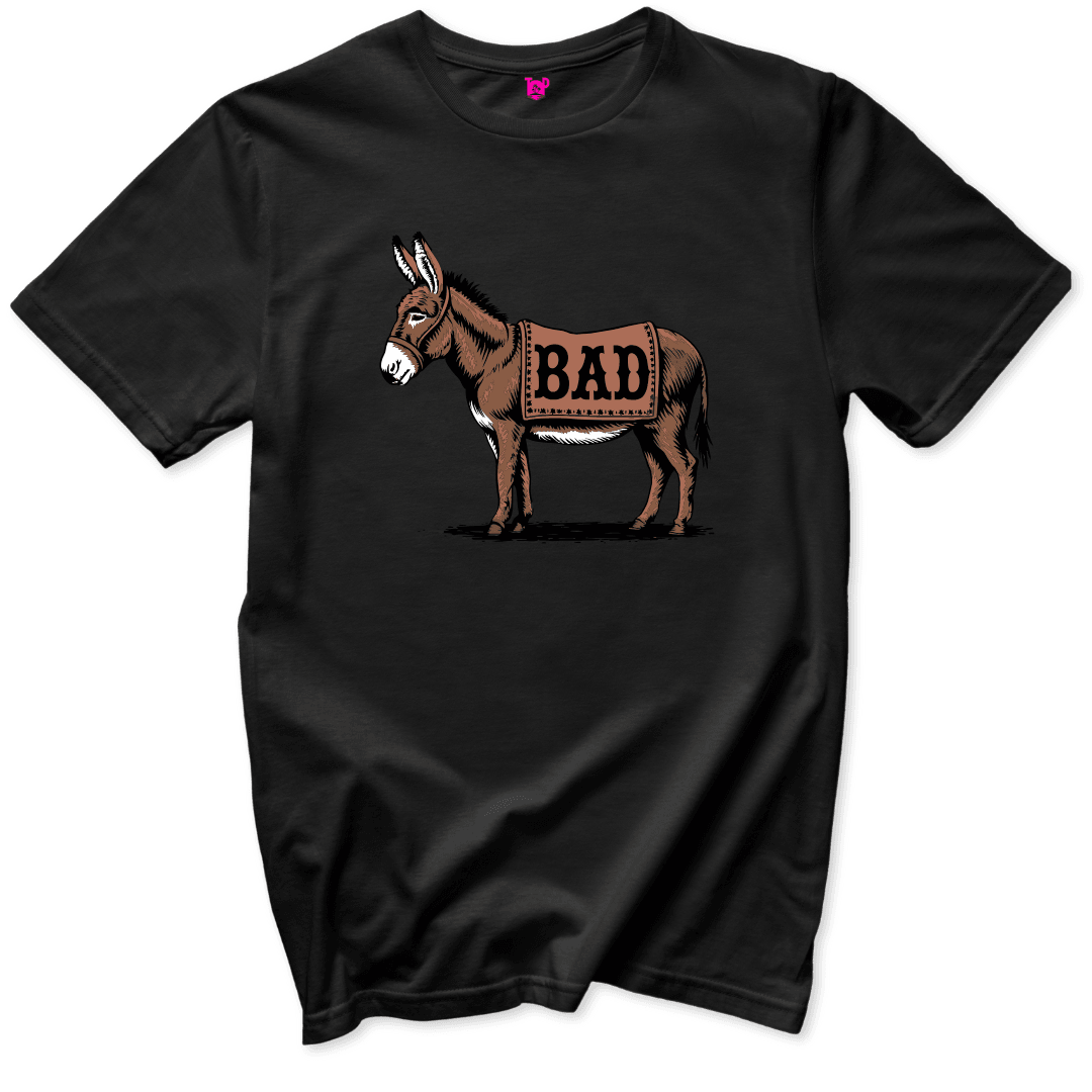 Printify T-Shirt Black / S Bad Ass T-Shirt