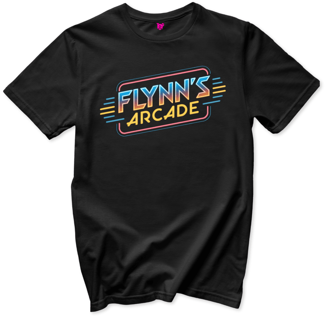 Flynn's Arcade T-Shirt - Throwback Paradise #