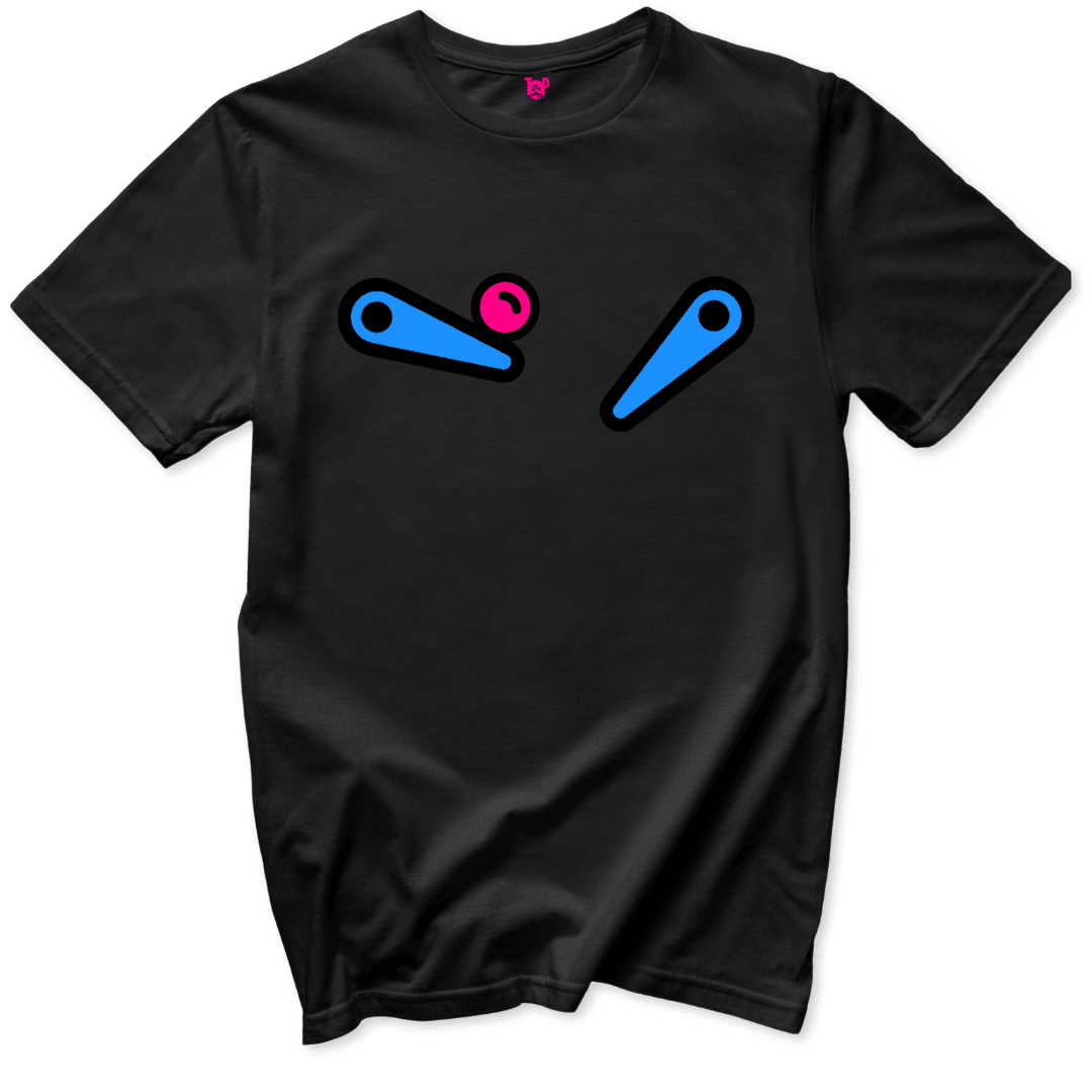 Printify T-Shirt Black / S Pinball Fan Unisex T-Shirt