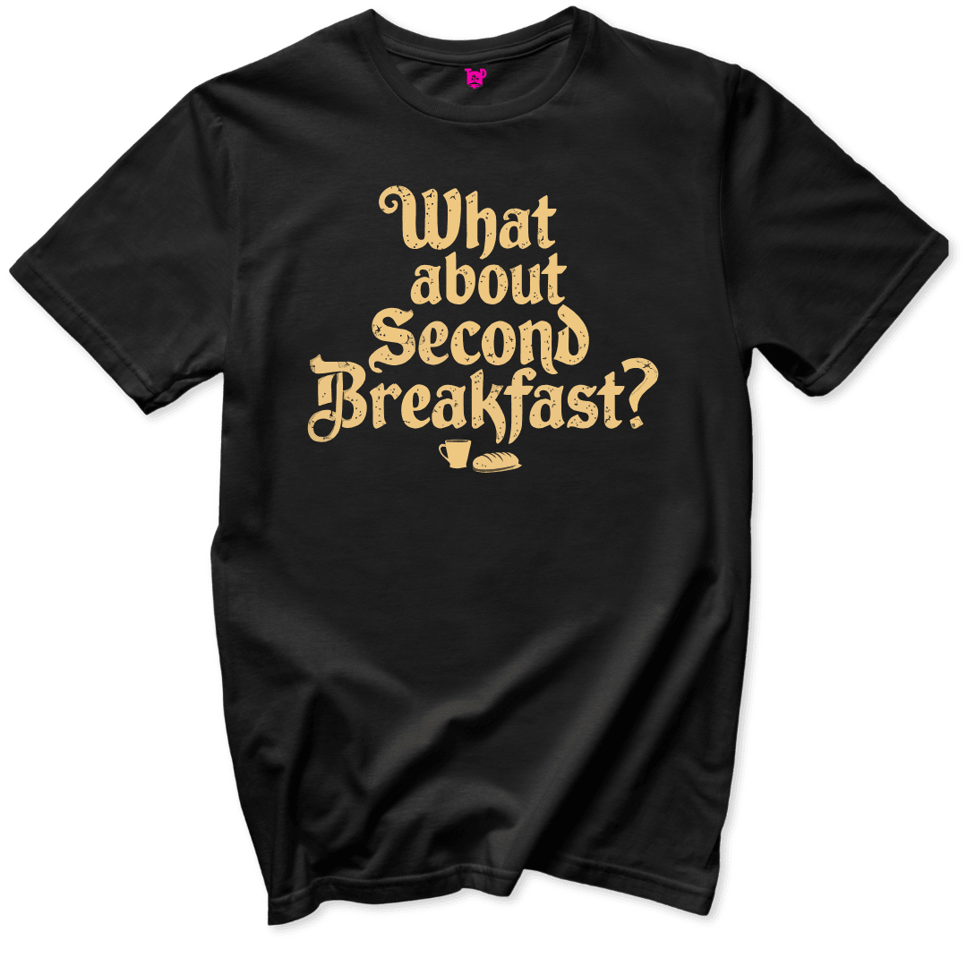 Second Breakfast T-Shirt - Throwback Paradise #