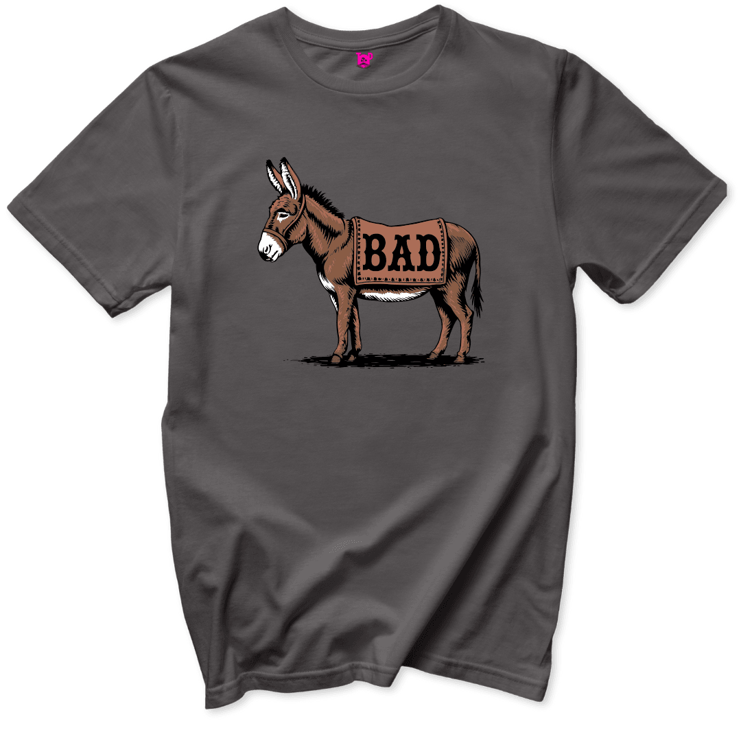 Printify T-Shirt Charcoal / S Bad Ass T-Shirt