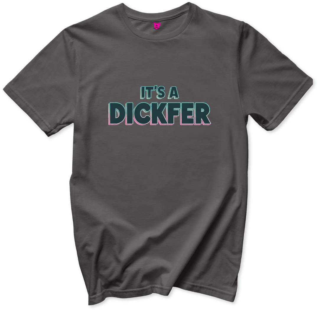 Printify T-Shirt Charcoal / S Dickfer T-Shirt