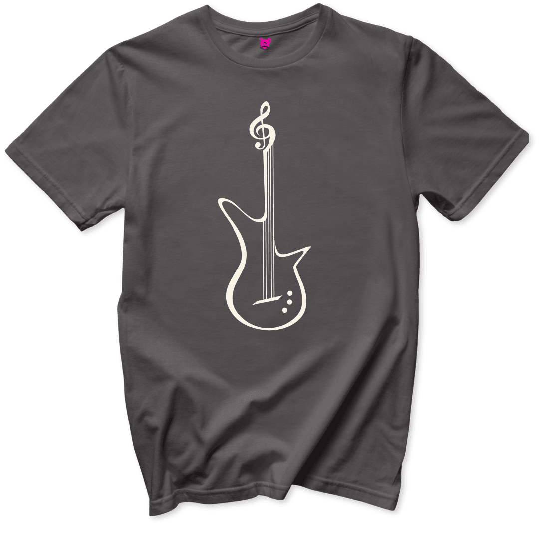 Printify T-Shirt Charcoal / S Guitar T-Shirt