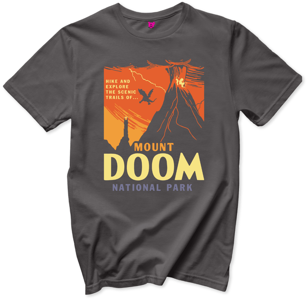 Mt Doom National Park T-Shirt - Throwback Paradise #