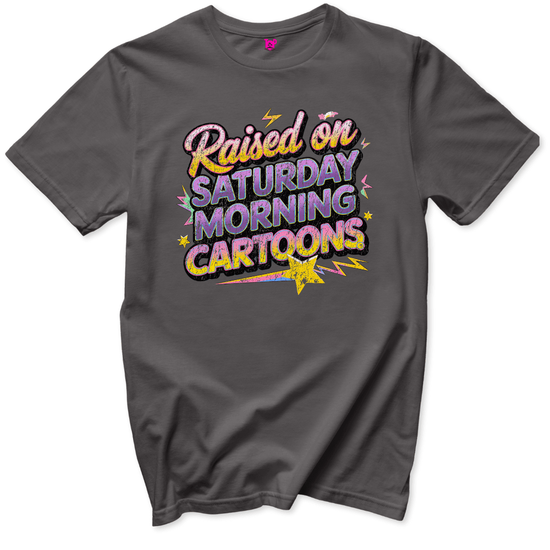 Saturday Morning Cartoons T-Shirt - Throwback Paradise #