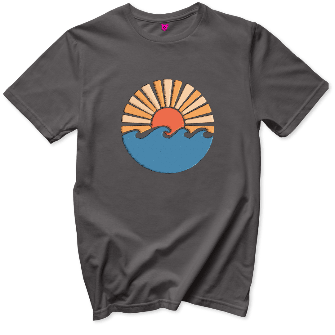 Sun and Sea T-Shirt - Throwback Paradise #