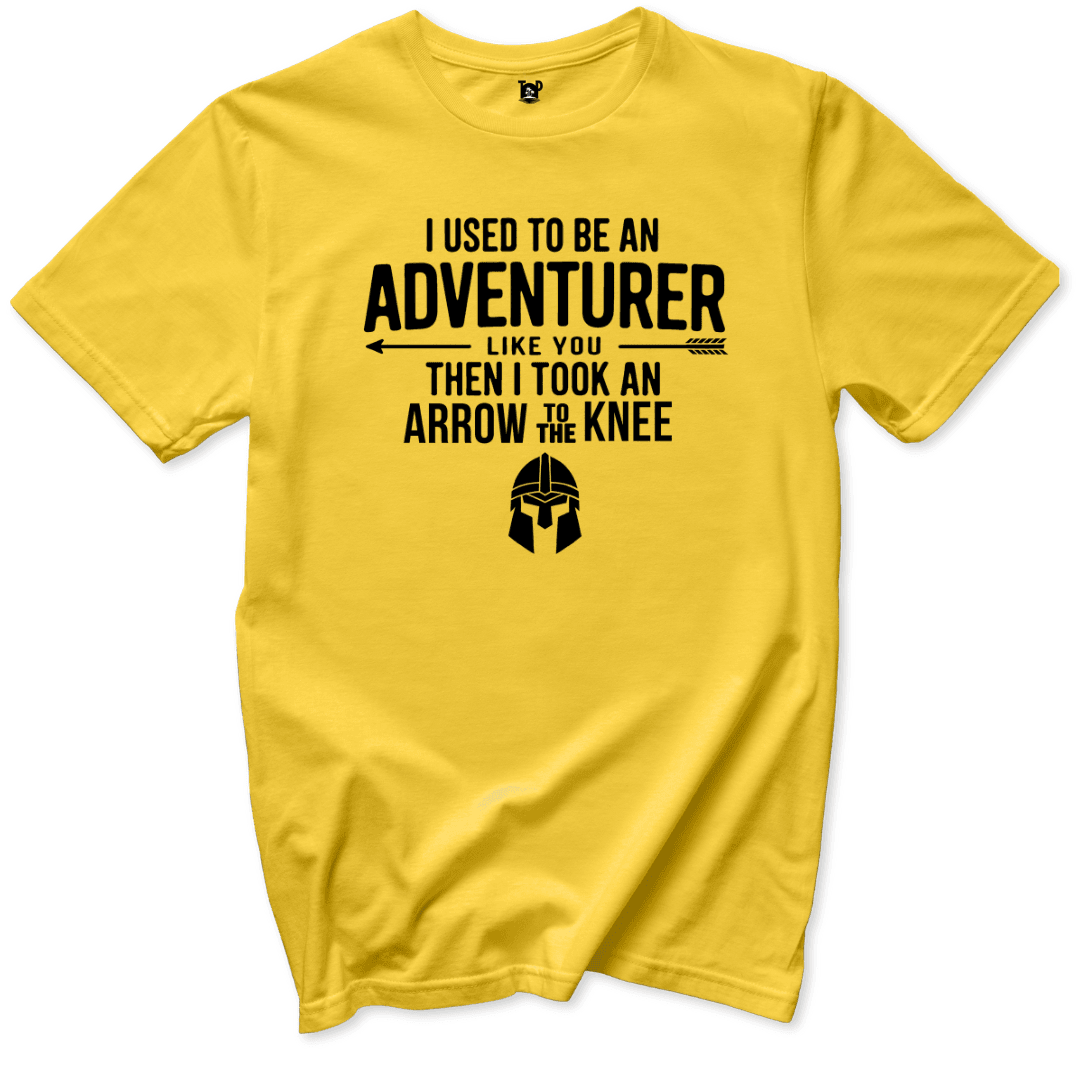 Arrow to the Knee T-Shirt - Throwback Paradise #