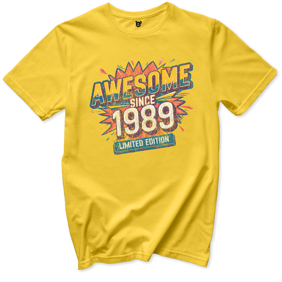 Awesome Since 1989 T-Shirt - Throwback Paradise #