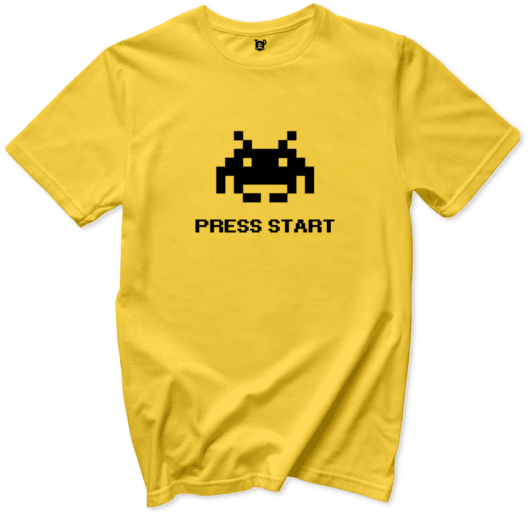 Press Start T-Shirt - Throwback Paradise #