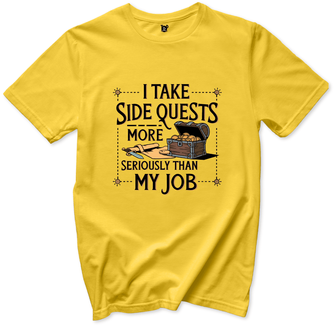 Side Quest T-Shirt - Throwback Paradise #