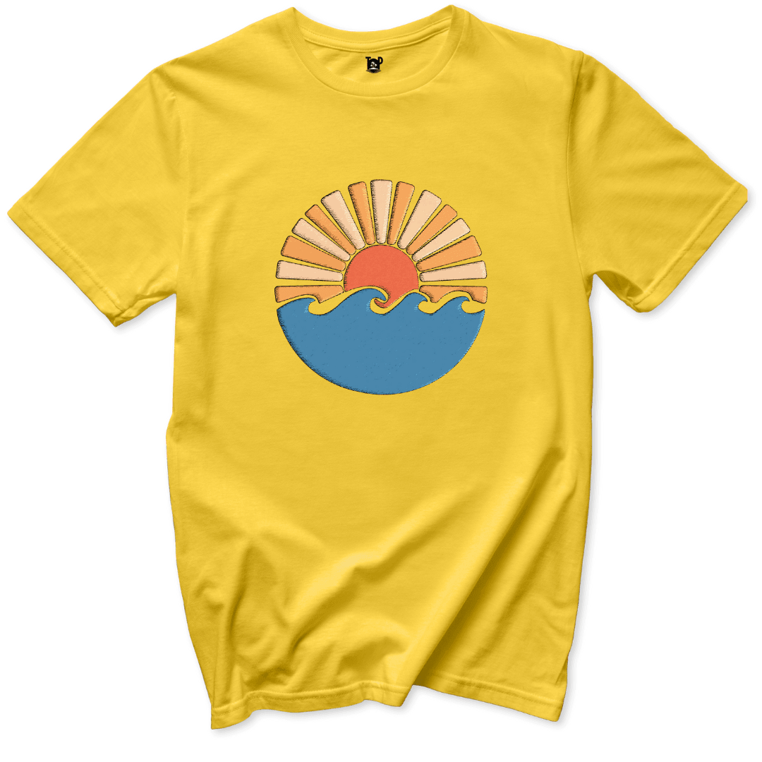 Sun and Sea T-Shirt - Throwback Paradise #