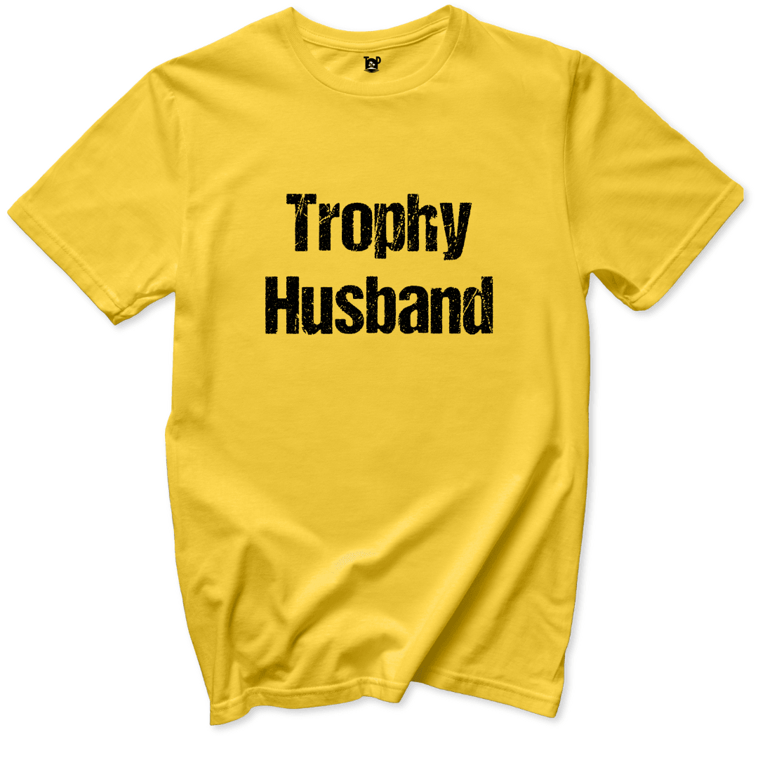 Printify T-Shirt Daisy / S Trophy Husband T-Shirt