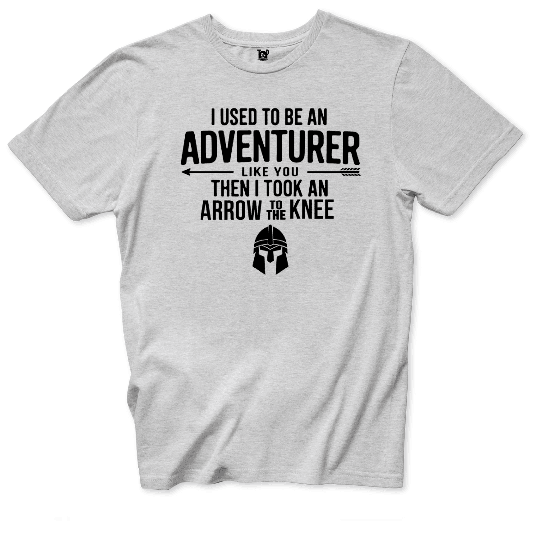 Arrow to the Knee T-Shirt - Throwback Paradise #