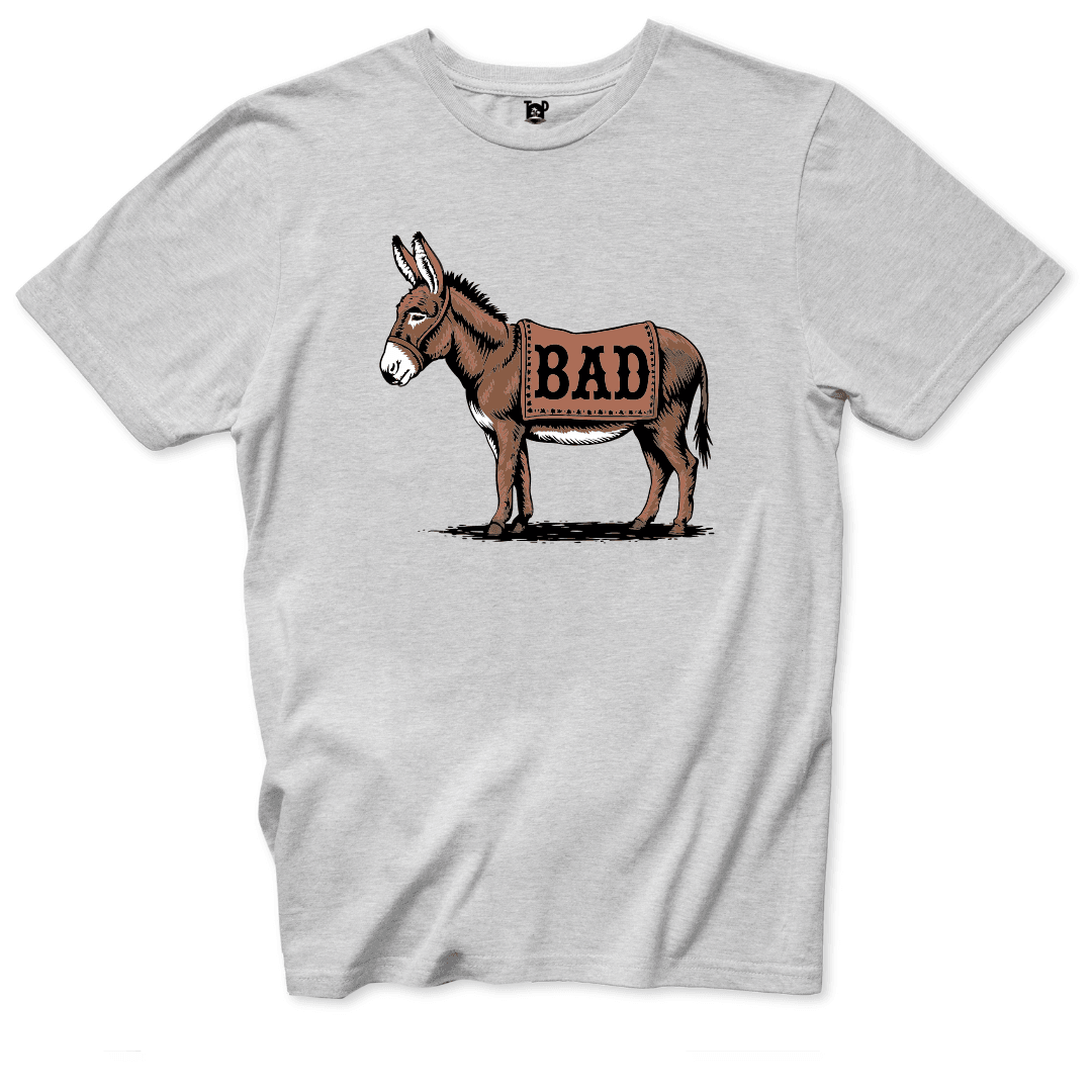 Printify T-Shirt Ice Grey / S Bad Ass T-Shirt