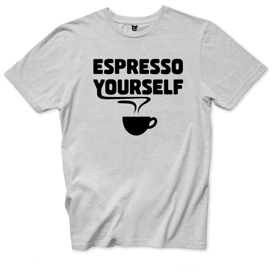 Espresso Yourself T-Shirt - Throwback Paradise #