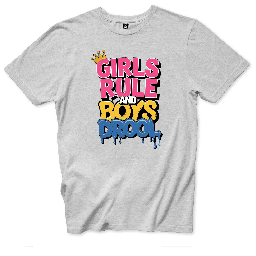 Girls Rule T-Shirt - Throwback Paradise #