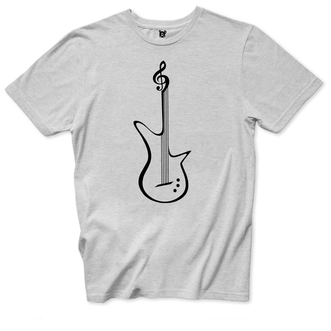 Printify T-Shirt Ice Grey / S Guitar T-Shirt