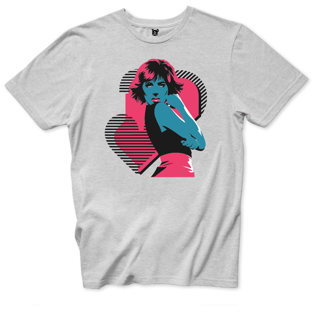 New Wave Girl  T-Shirt - Throwback Paradise #