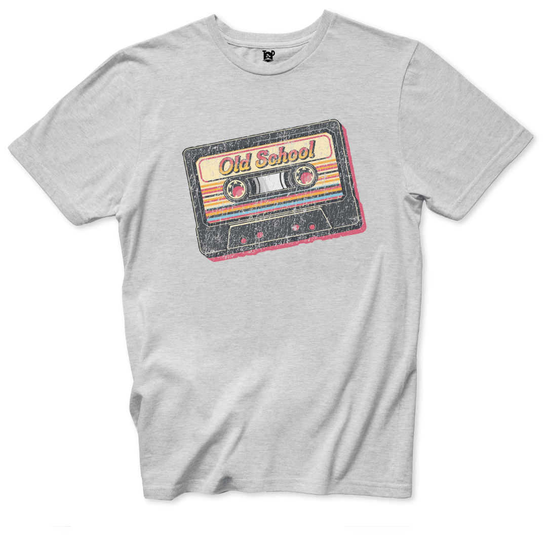 Old School Cassette T-Shirt - Throwback Paradise #