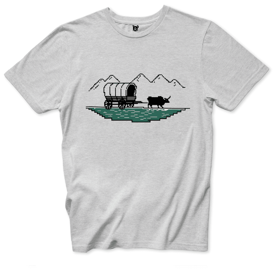 Oregon Trail T-Shirt - Throwback Paradise #