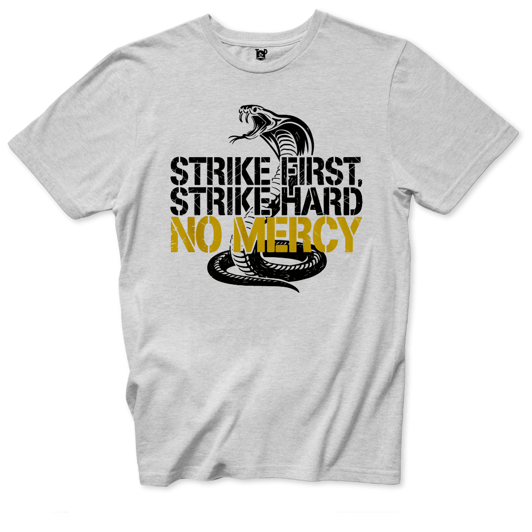 Strike First T-Shirt - Throwback Paradise #