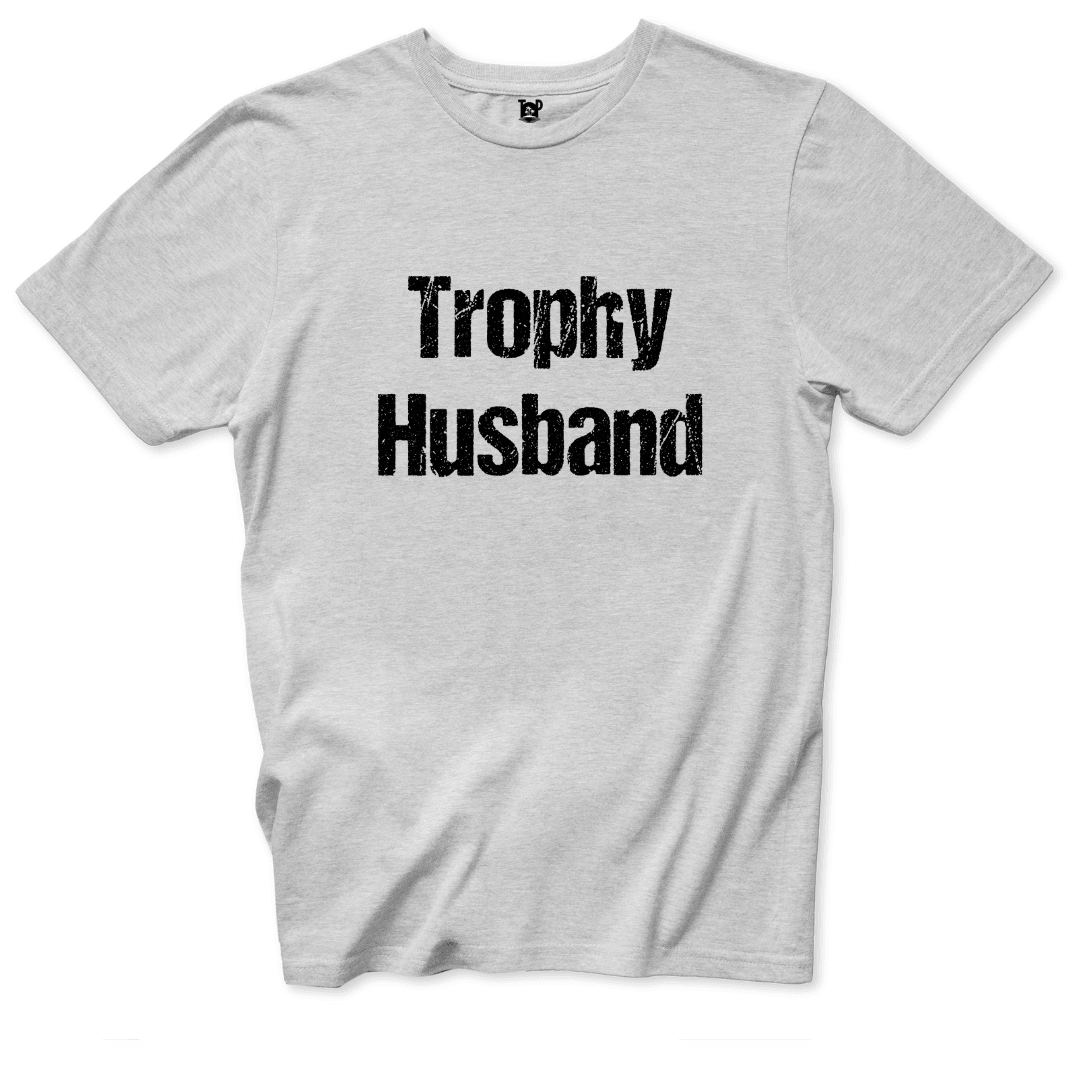 Printify T-Shirt Ice Grey / S Trophy Husband T-Shirt