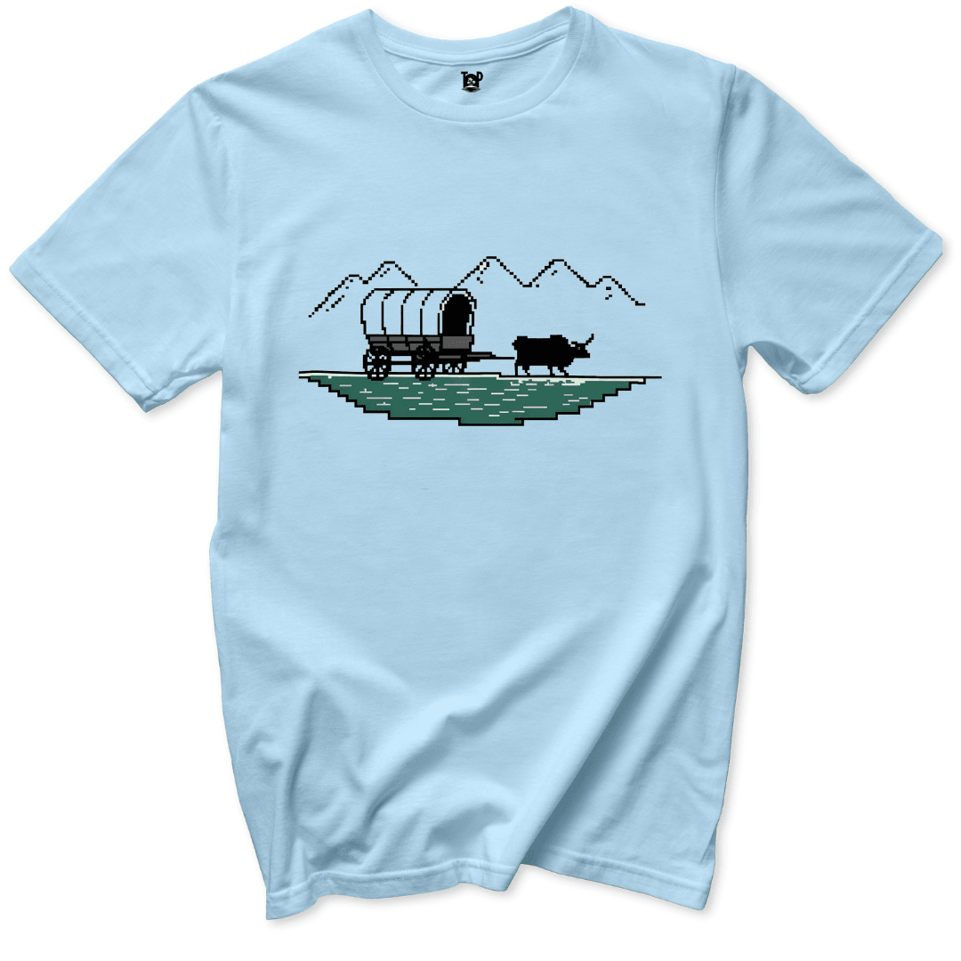 Oregon Trail T-Shirt - Throwback Paradise #