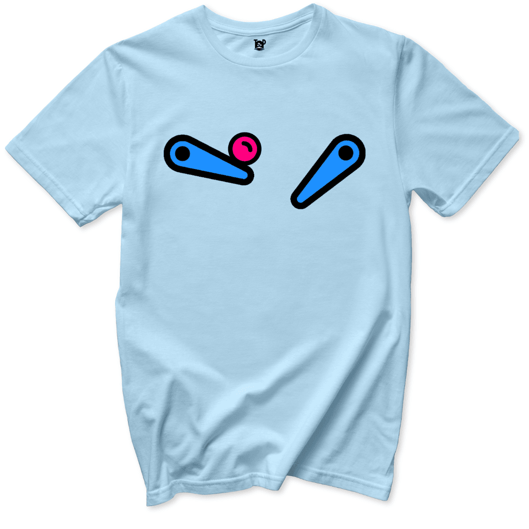 Printify T-Shirt Light Blue / S Pinball Fan Unisex T-Shirt