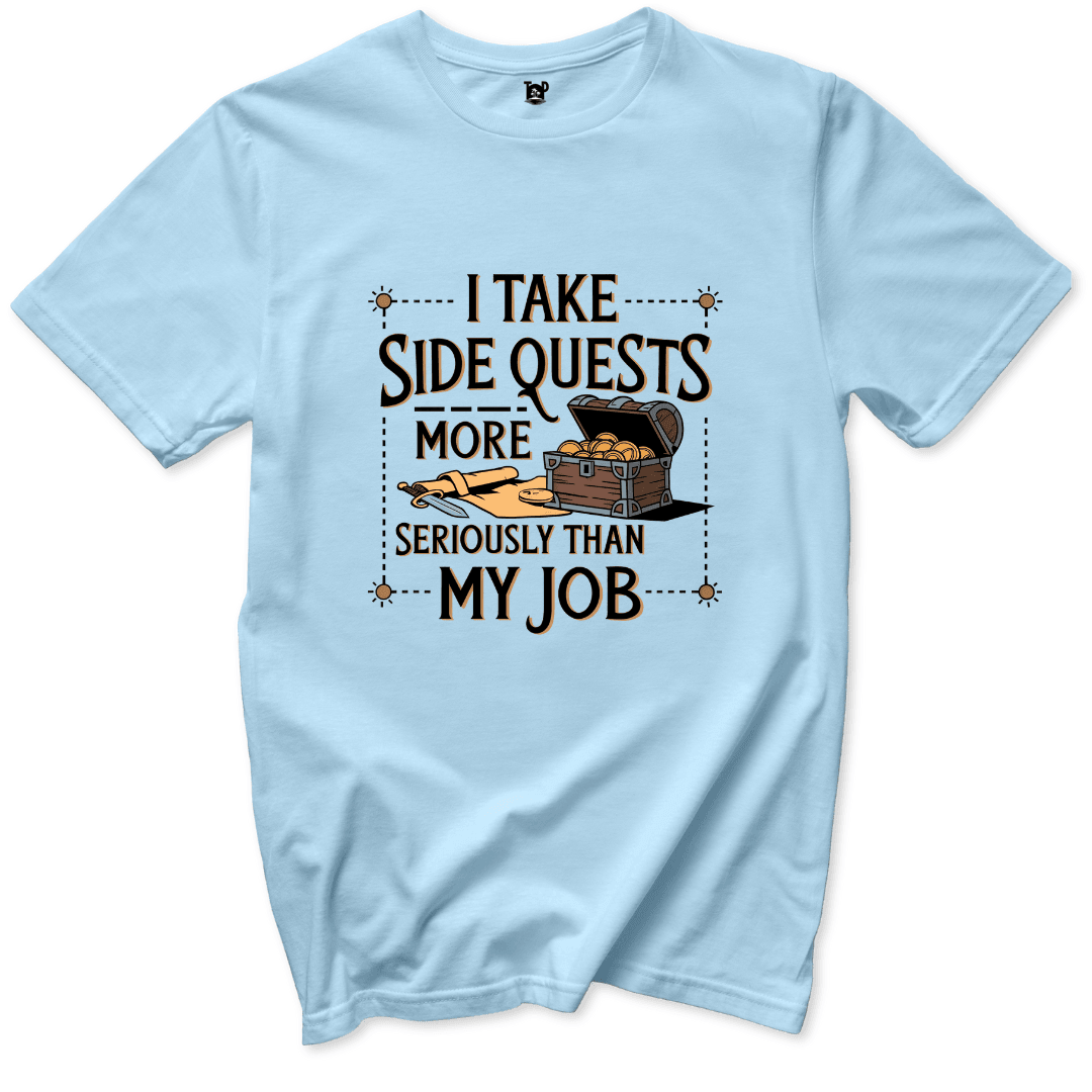 Side Quest T-Shirt - Throwback Paradise #