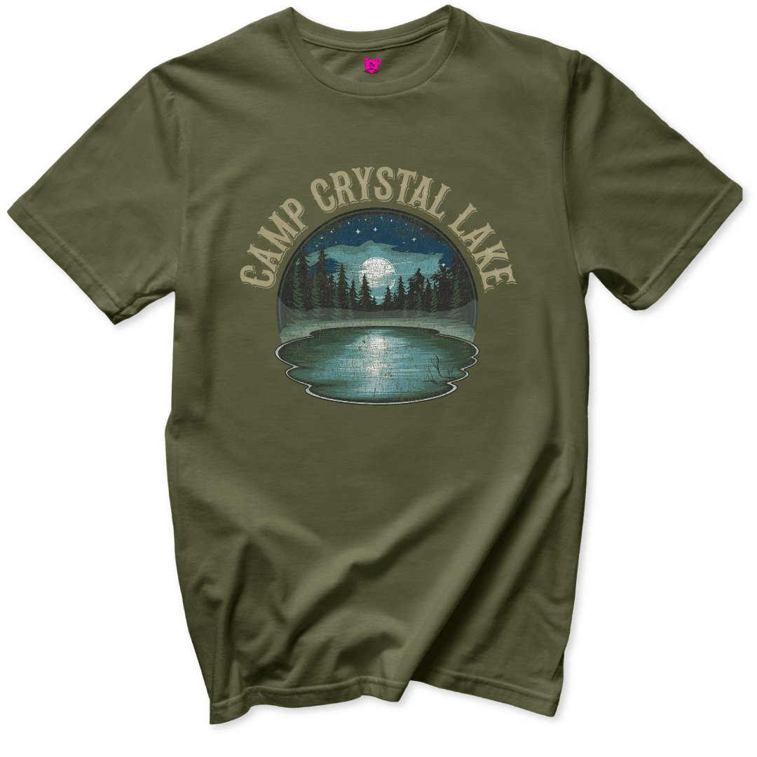 Camp Crystal Lake T-Shirt - Throwback Paradise #