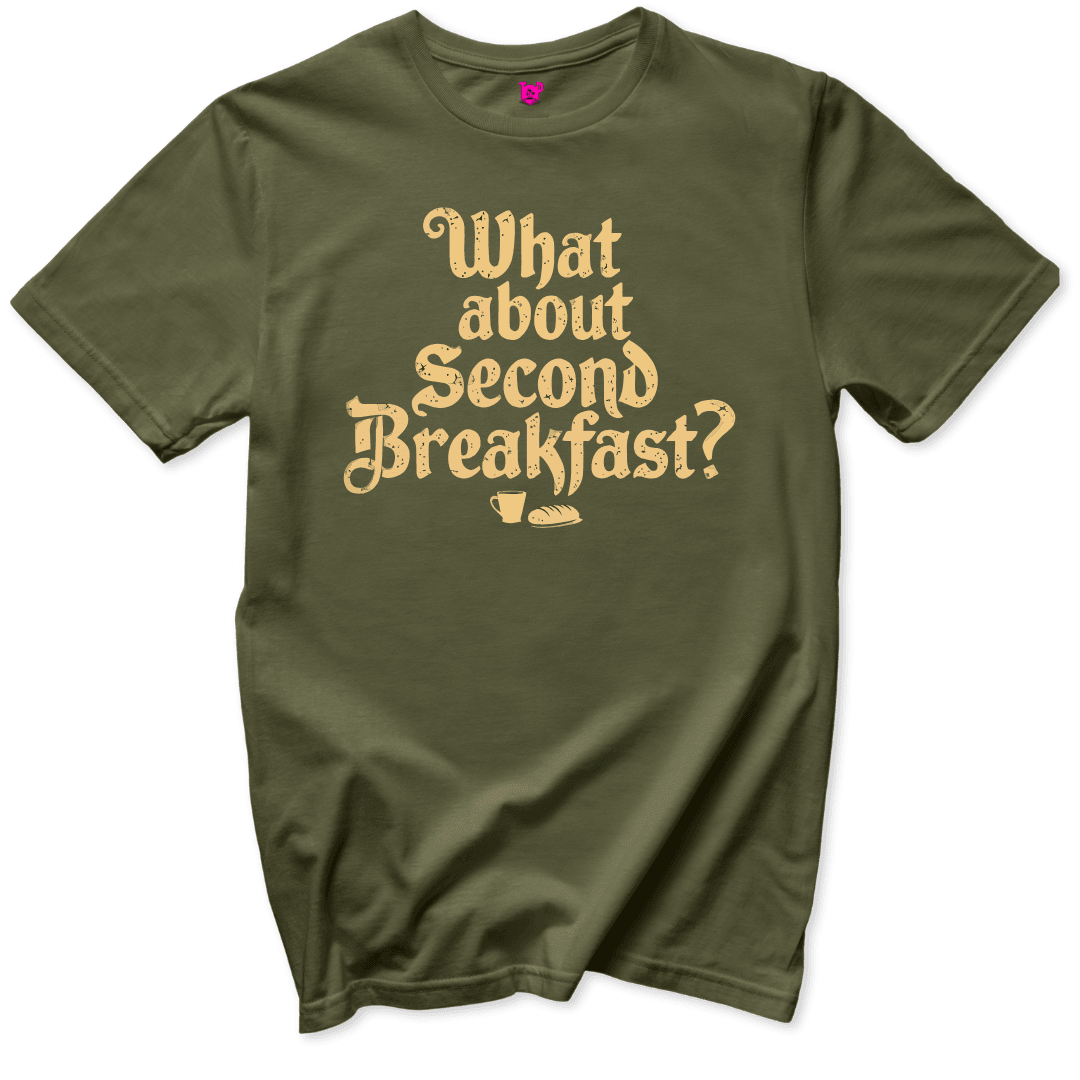 Second Breakfast T-Shirt - Throwback Paradise #