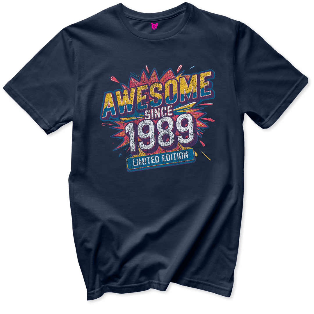 Awesome Since 1989 T-Shirt - Throwback Paradise #