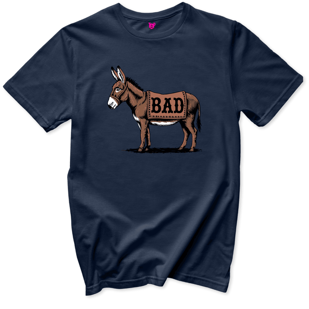 Printify T-Shirt Navy / S Bad Ass T-Shirt