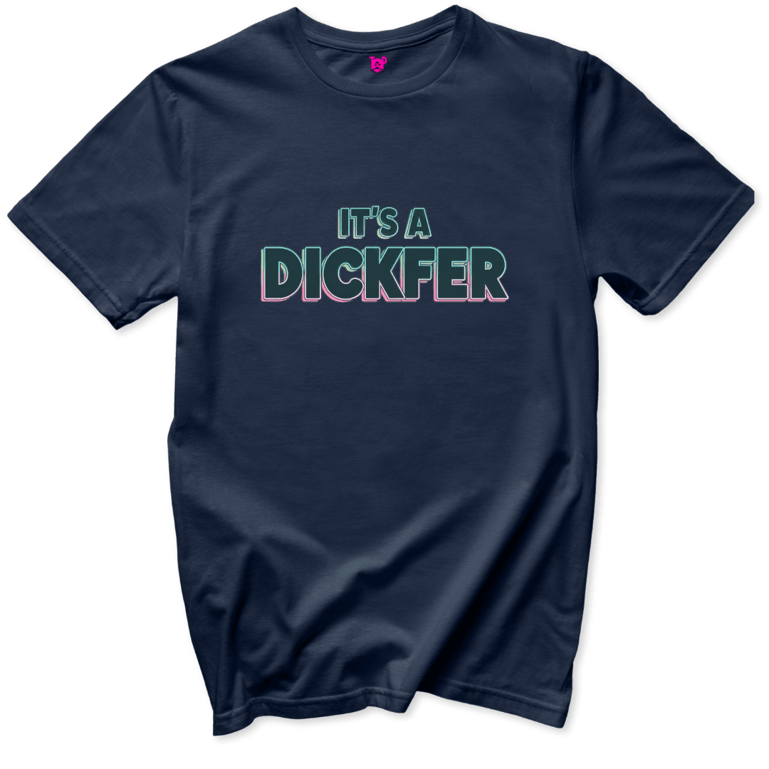 Printify T-Shirt Navy / S Dickfer T-Shirt