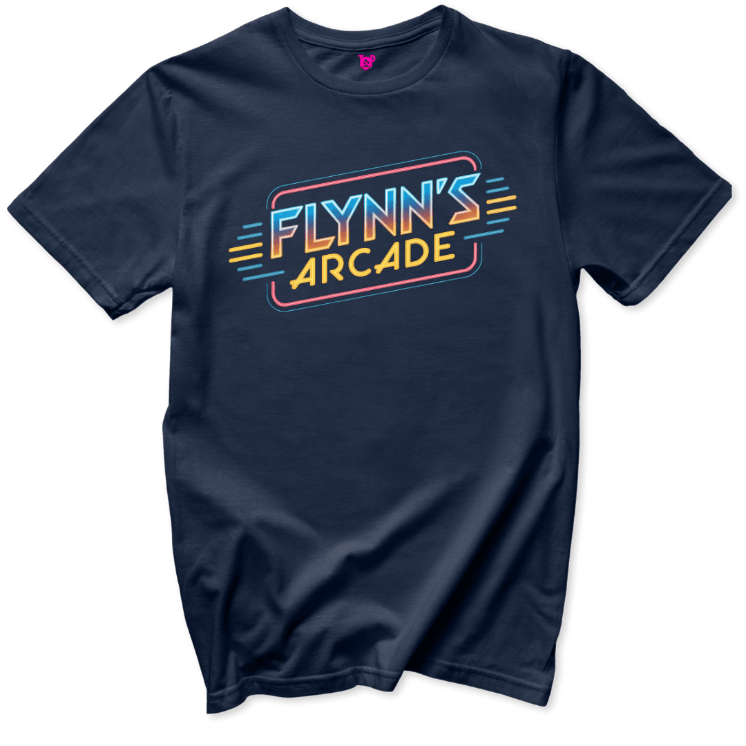 Flynn's Arcade T-Shirt - Throwback Paradise #