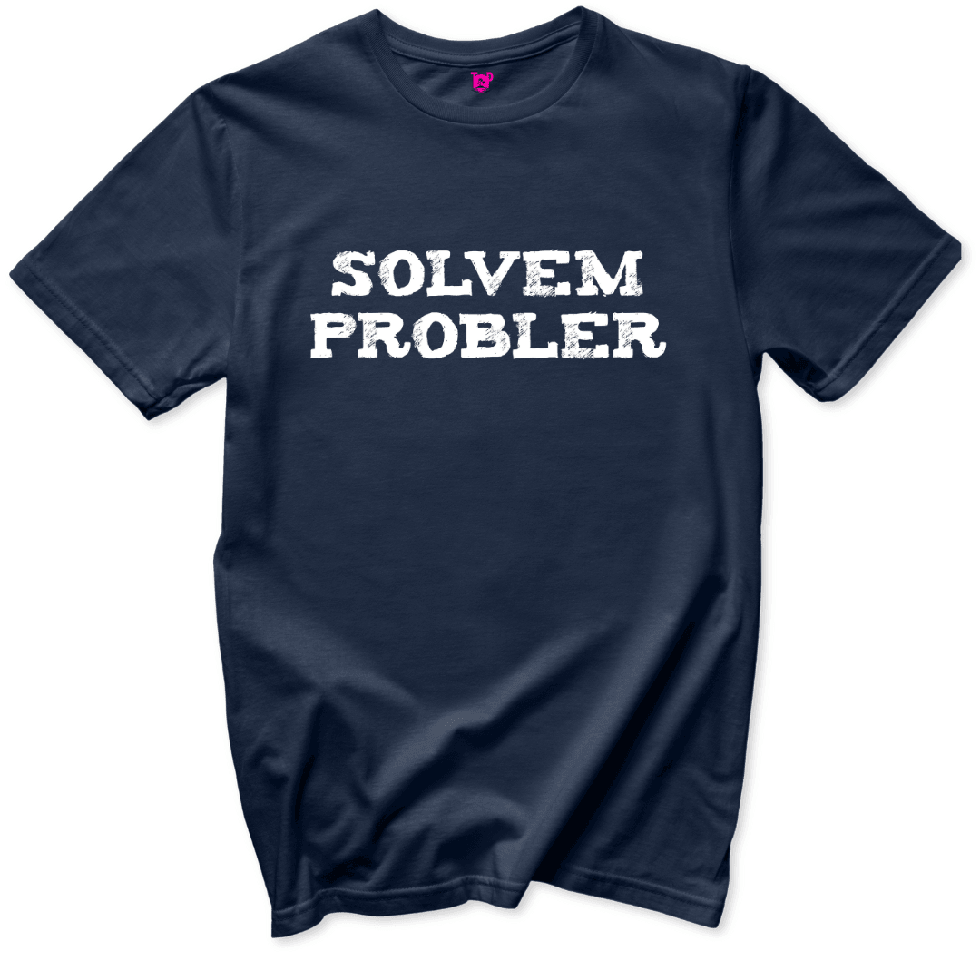 Printify T-Shirt Navy / S Solvem Probler T-Shirt